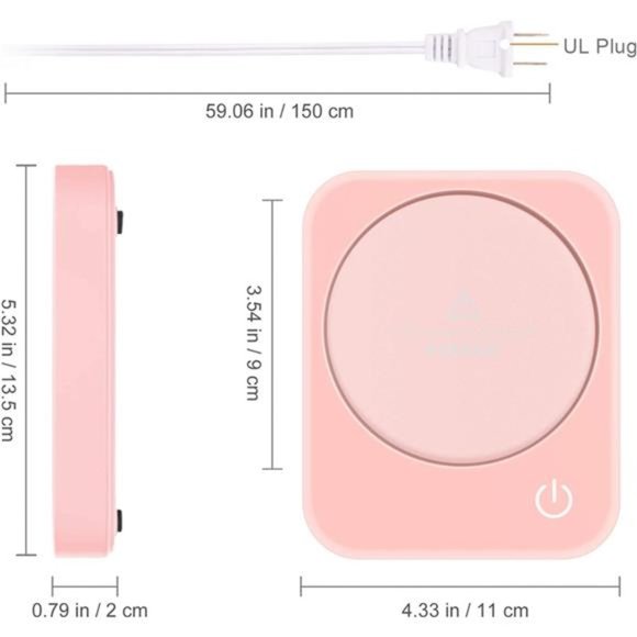 Coffee MugWarmer,Electric Coffee Warmer for Desk with Auto ShutOff,3 Temperature - Picture 2 of 7